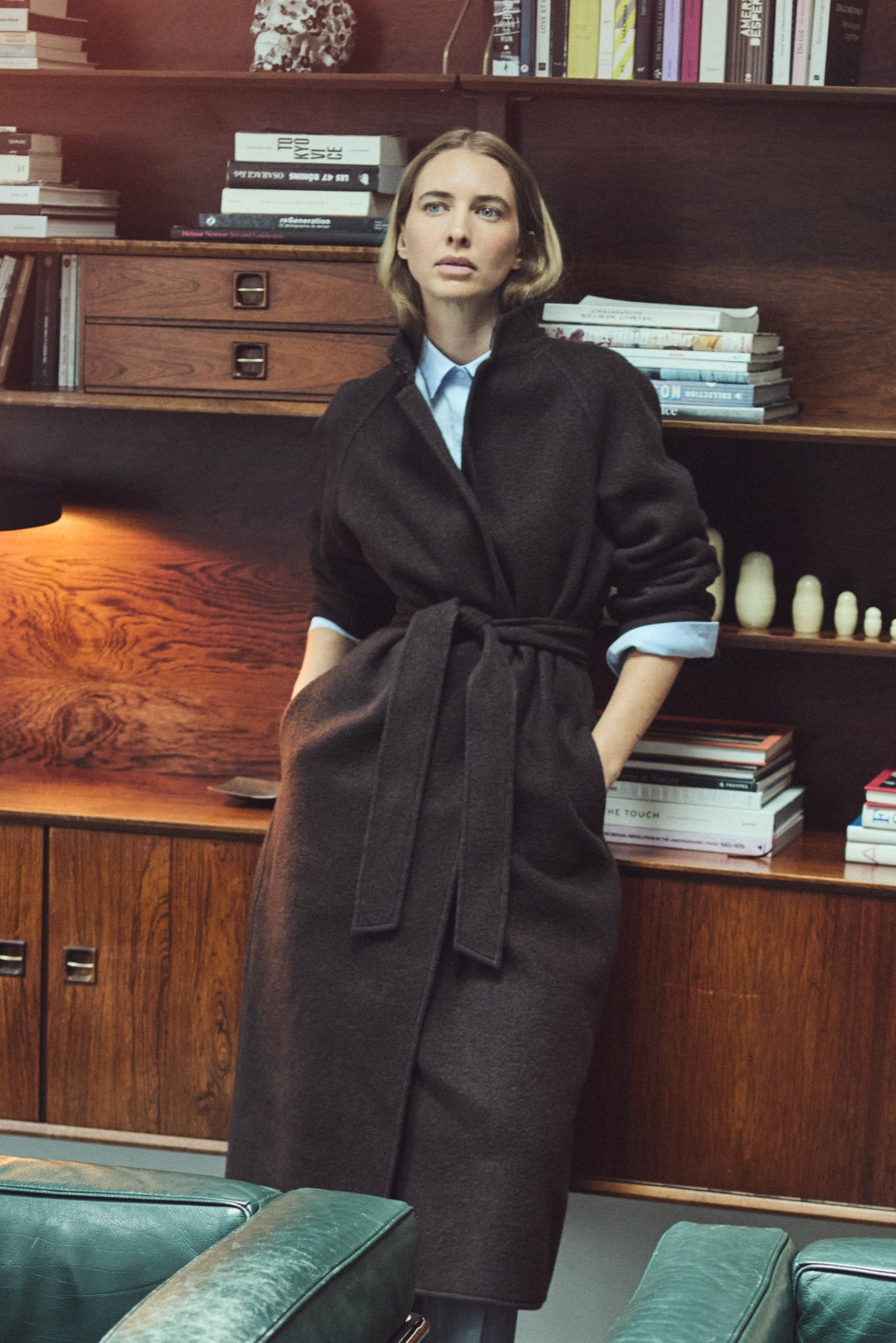 THE LONG 100% CASHMERE COAT - CQFD PARIS