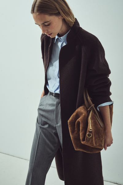 LE MANTEAU LONG EN CACHEMIRE