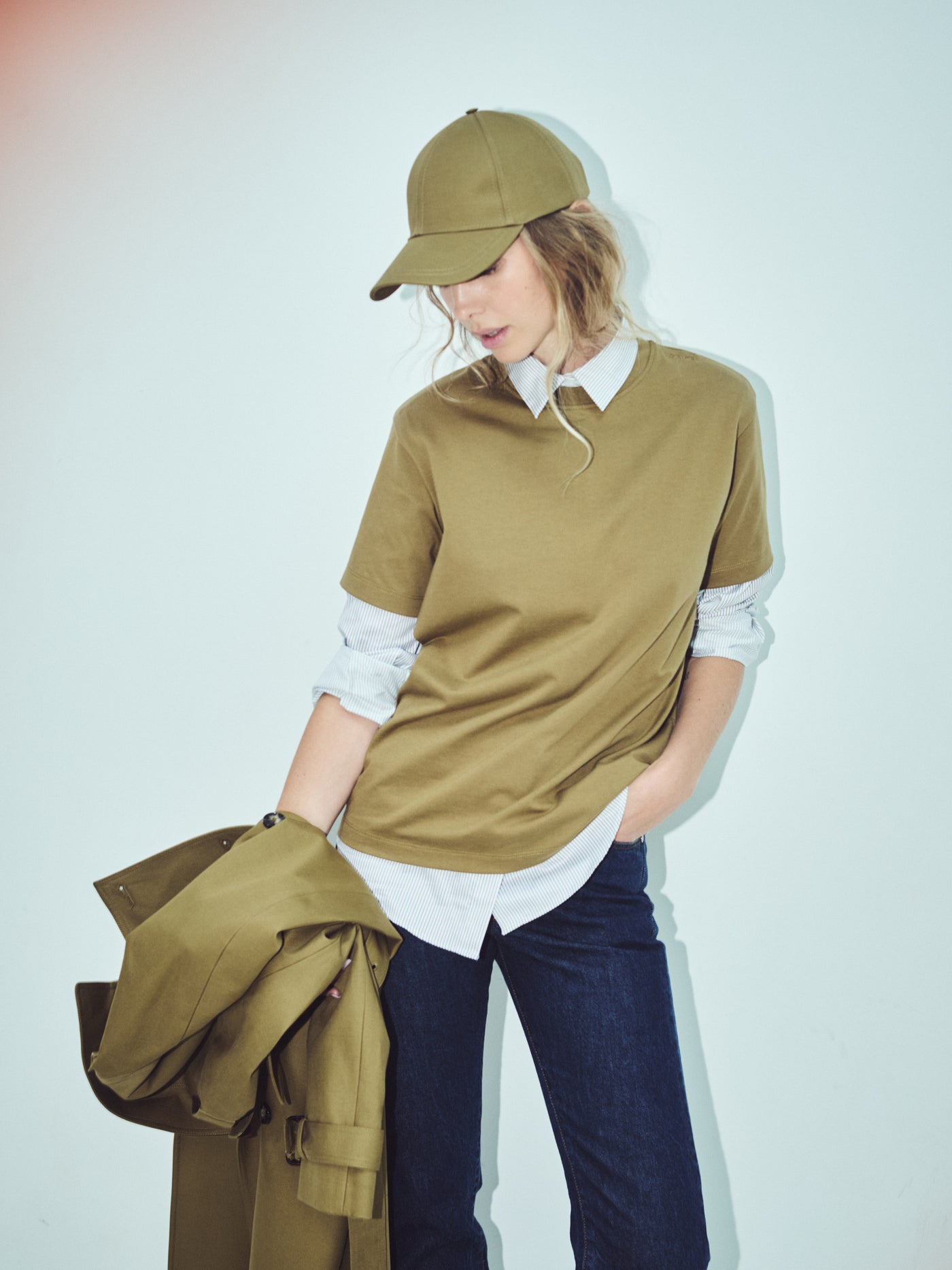 LA CHEMISE EN SERGÉ DE COTON