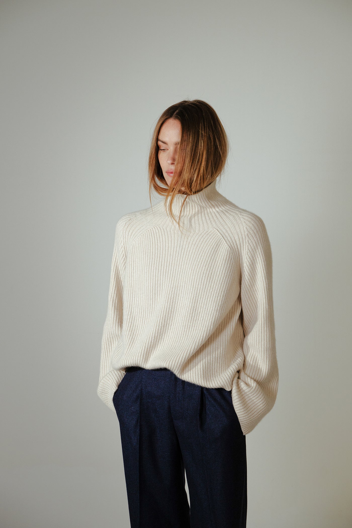LE PULL EN 100% CACHEMIRE