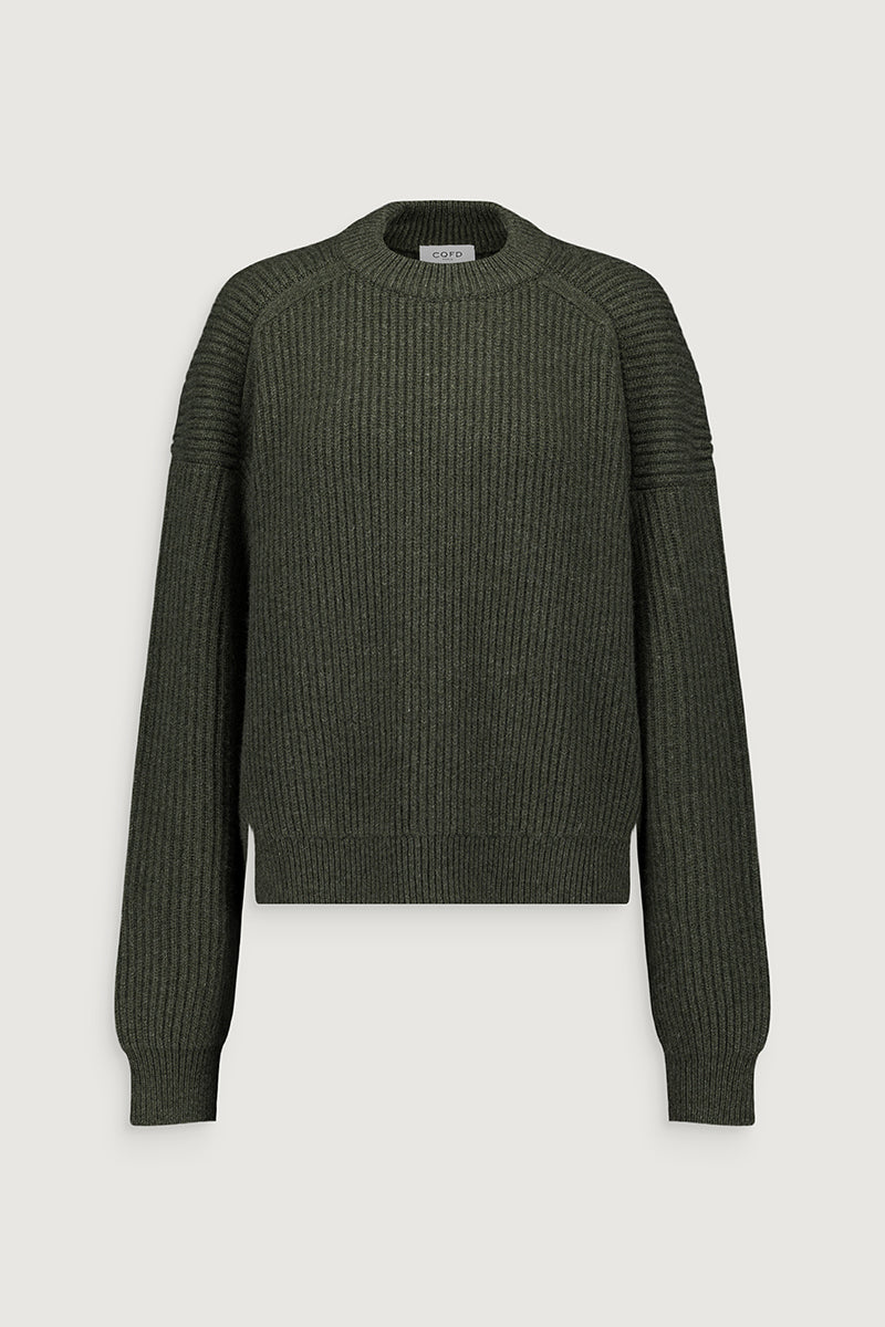 THE 100% CASHMERE ROUND NECK SWEATER