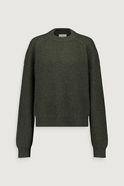 THE 100% CASHMERE ROUND NECK SWEATER