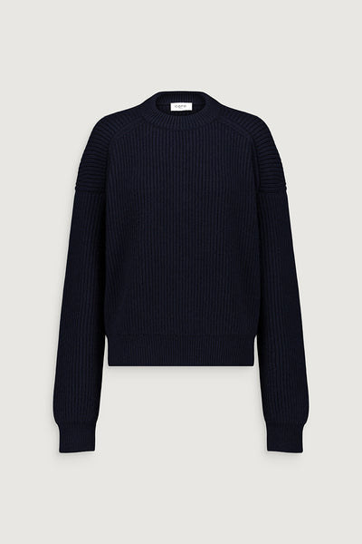THE 100% CASHMERE ROUND NECK SWEATER