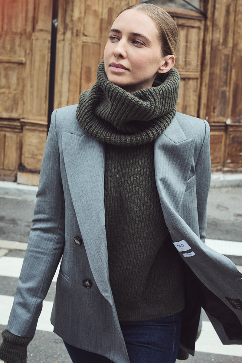 LE CACHE-COU 100% CACHEMIRE