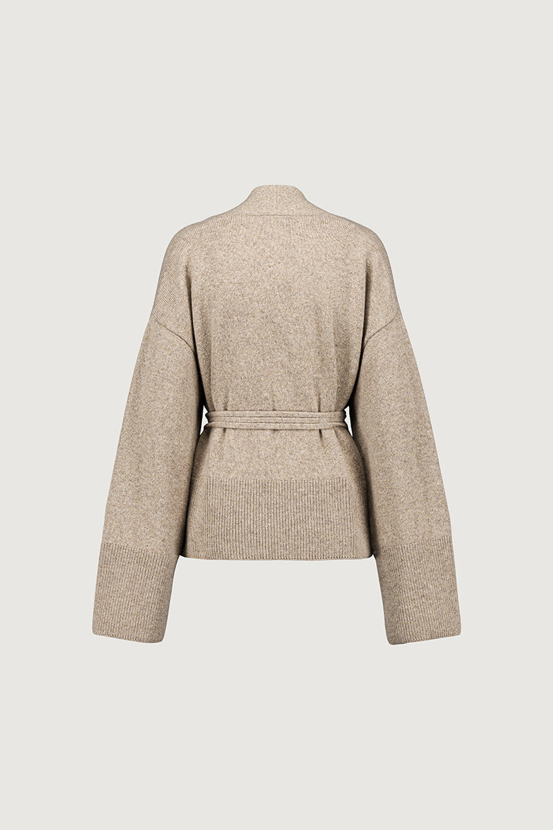 CARDIGAN CACHE-COEUR CACHEMIRE