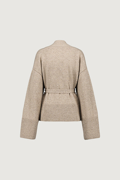 CARDIGAN CACHE-COEUR CACHEMIRE