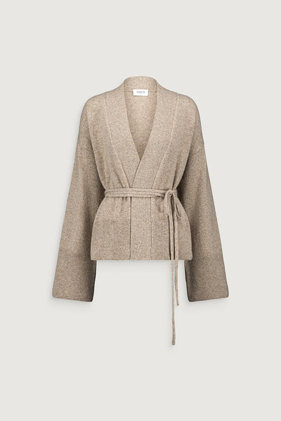 CARDIGAN CACHE-COEUR CACHEMIRE