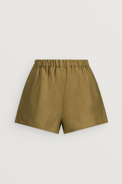 LE SHORT EN LIN