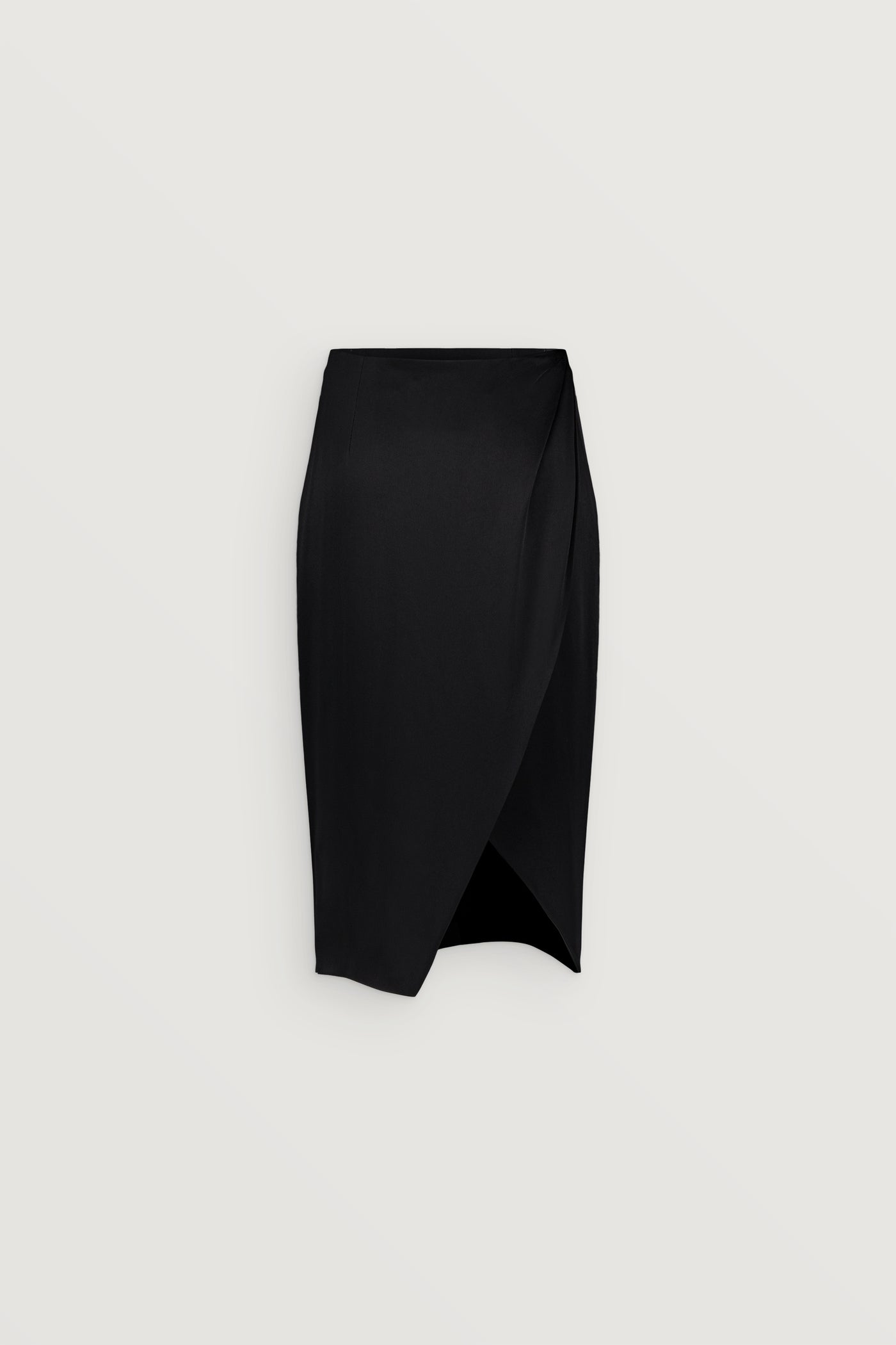 LA JUPE CRAYON EN SATIN