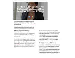 Article presse CQFD par média The Body Optimist. Luxe responsable et inclusif made in France et Italie. Céline Bosquet fondatrice CQFD.