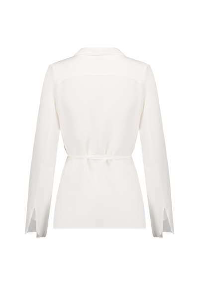 LA BLOUSE CACHE-COEUR 100% SOIE